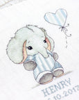 Pillow Cross Stitch Kit Luca - S - Baby Boy, PB187 - Luca - S Yarns