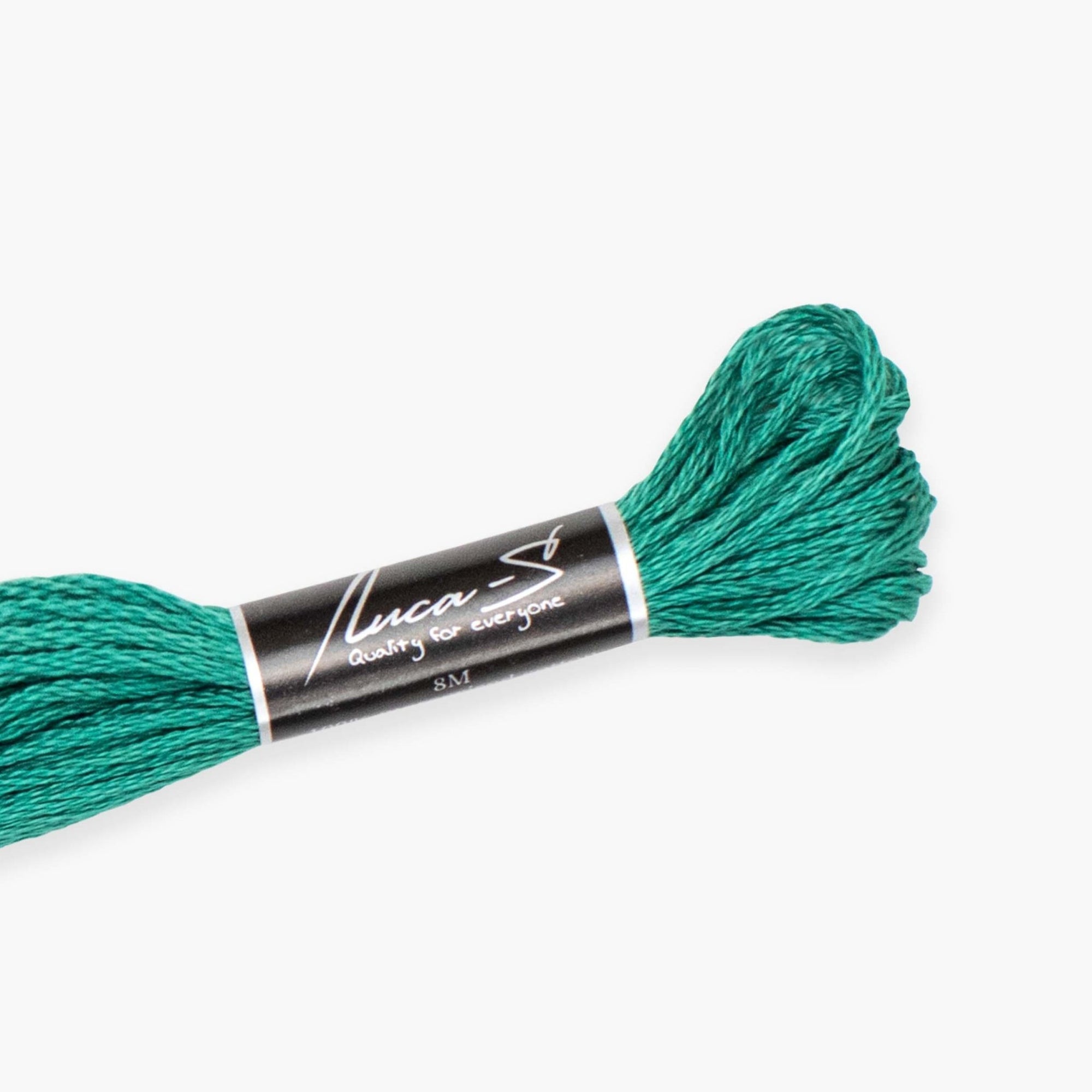 Stranded Cotton Luca - S - 218 / DMC 991 / Anchor - 1076 - Luca - S Yarns