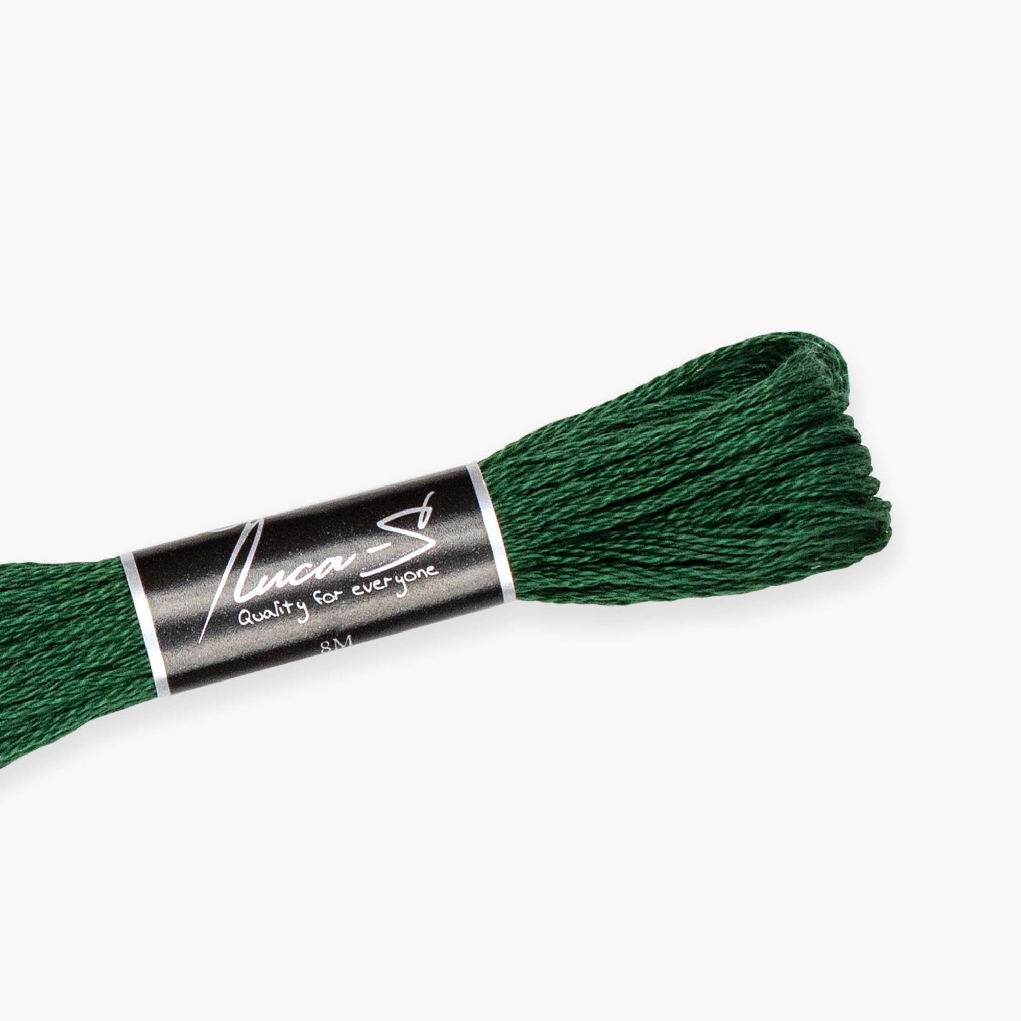 Stranded Cotton Luca-S Dark Green Stranded Cotton - HobbyJobby