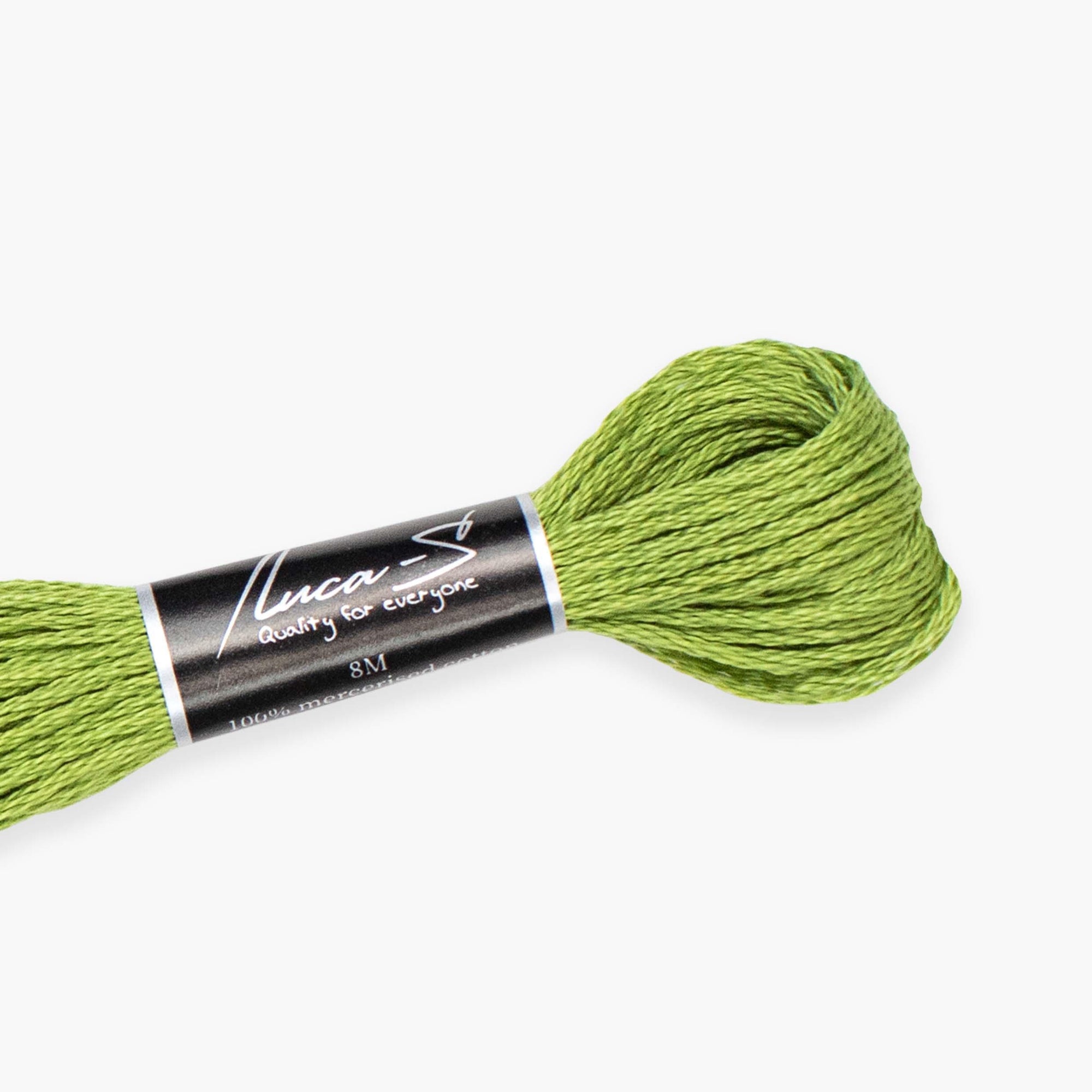 Stranded Cotton Luca-S Dark Green Stranded Cotton - HobbyJobby