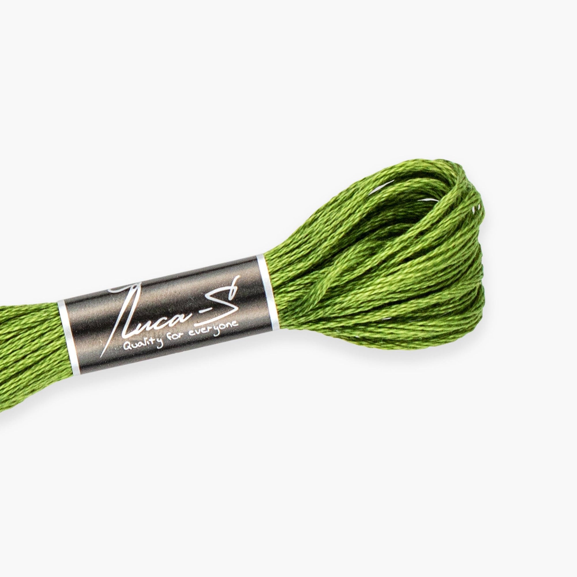 Stranded Cotton Luca-S Dark Green Stranded Cotton - HobbyJobby