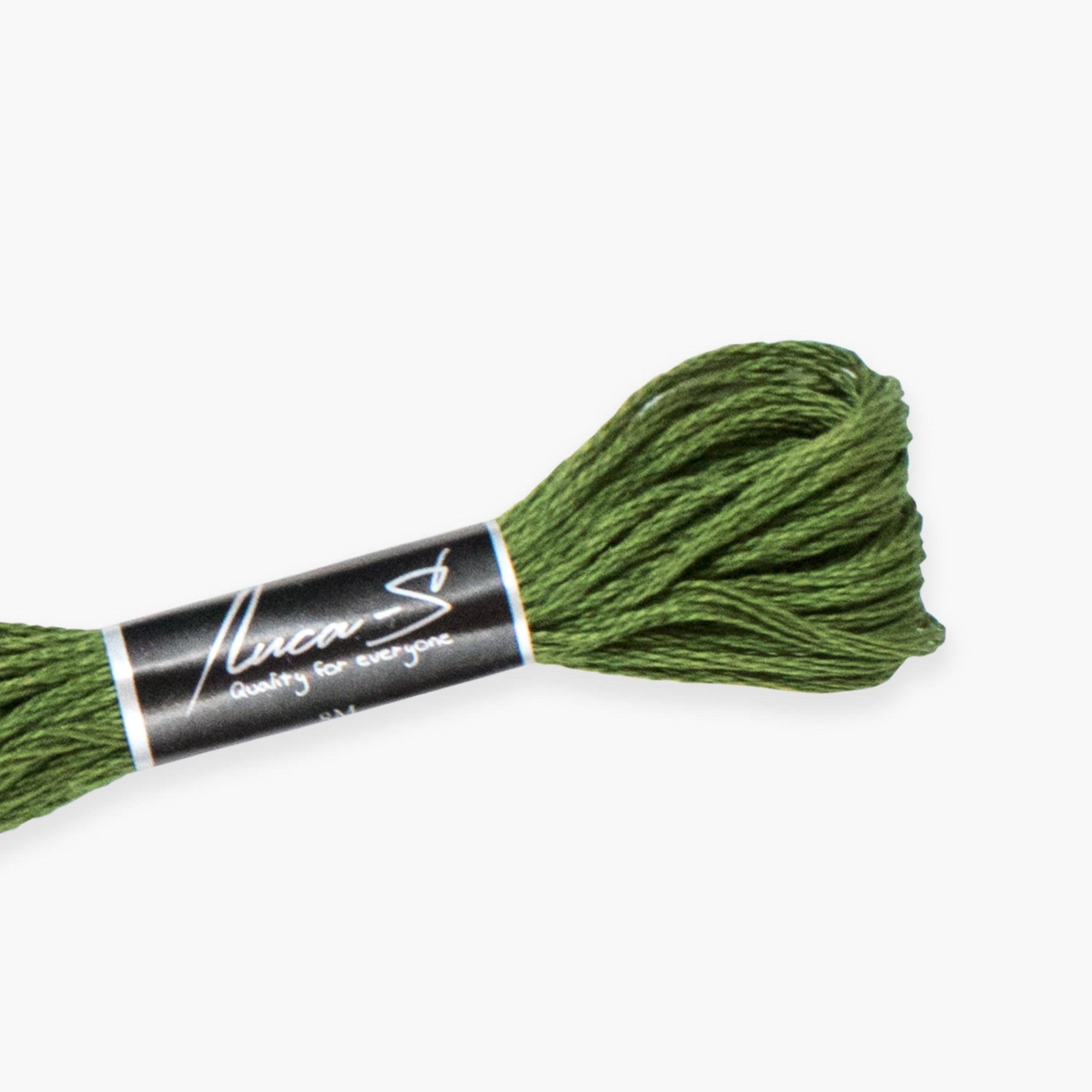 Stranded Cotton Luca-S Dark Green Stranded Cotton - HobbyJobby