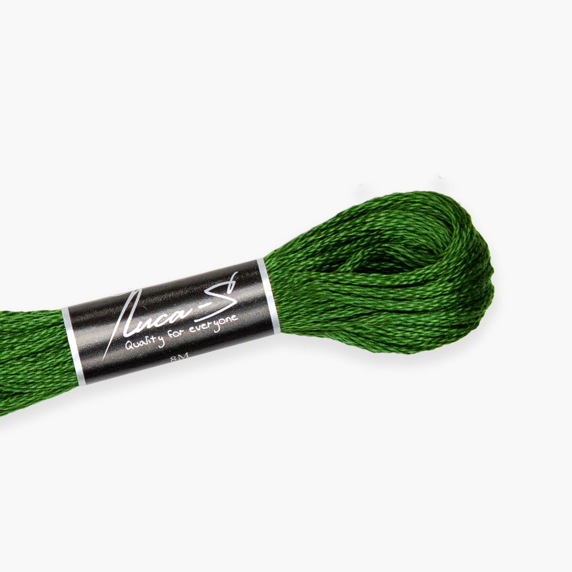 Stranded Cotton Luca-S Dark Green Stranded Cotton - HobbyJobby