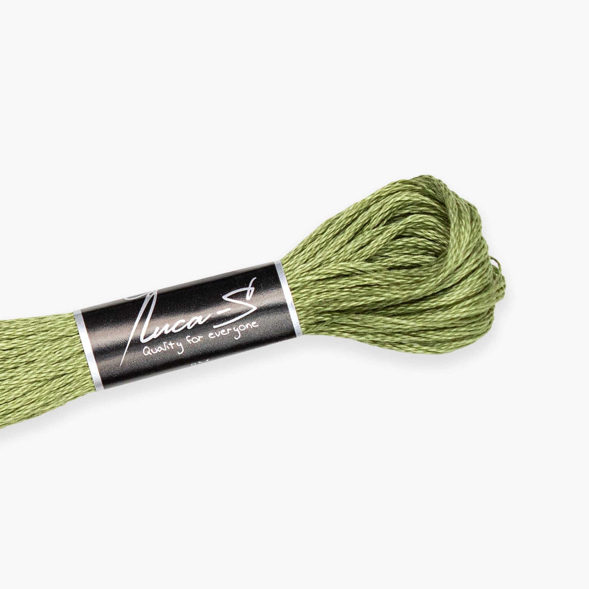 Stranded Cotton Luca-S Dark Green Stranded Cotton - HobbyJobby