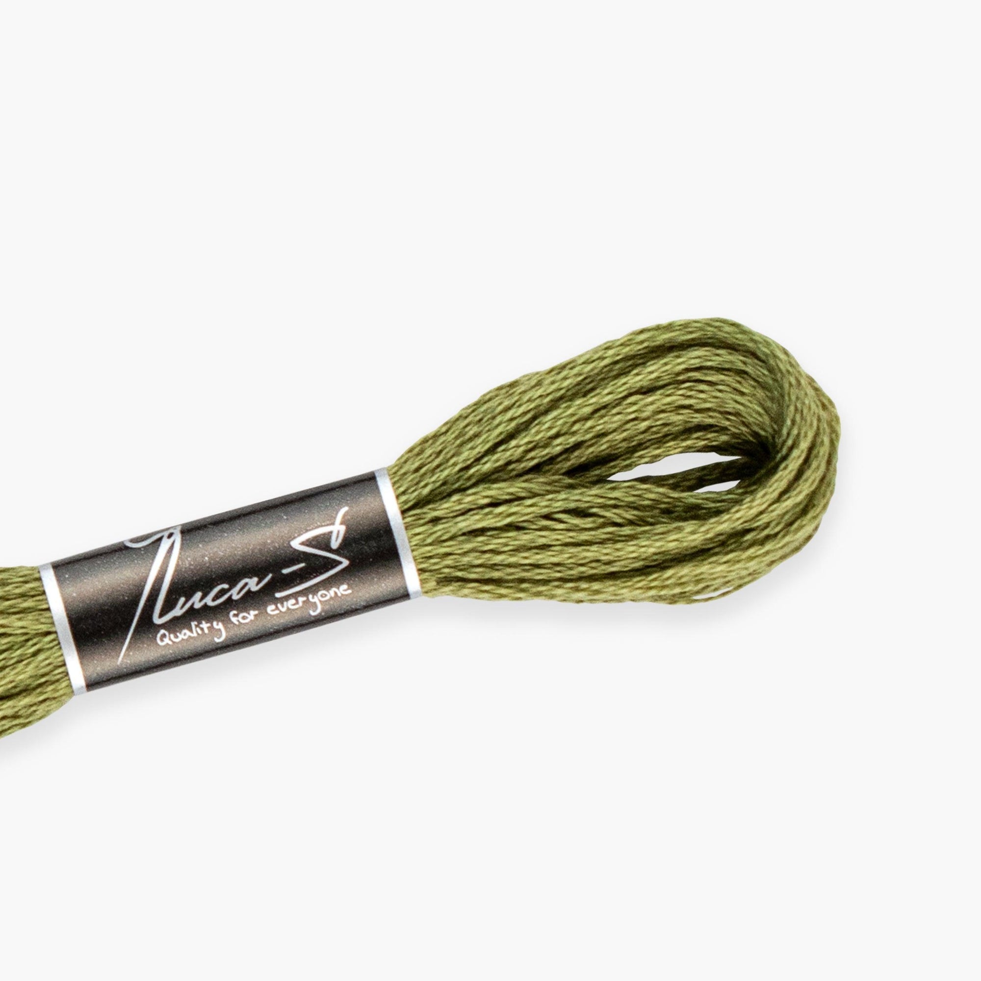 Stranded Cotton Luca-S Dark Green Stranded Cotton - HobbyJobby