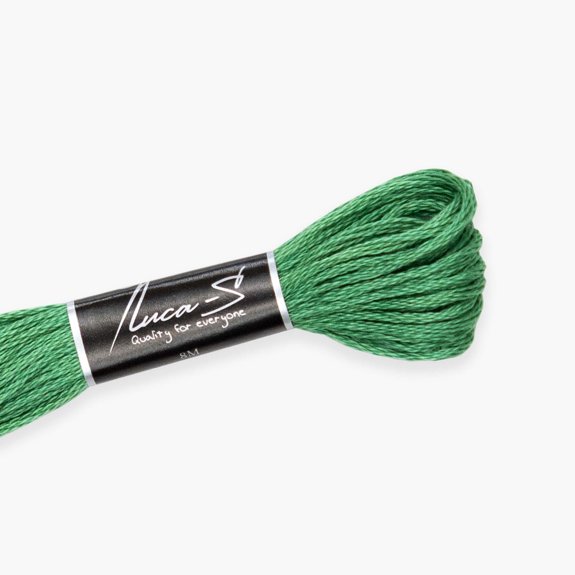 Stranded Cotton Luca-S Dark Green Stranded Cotton - HobbyJobby