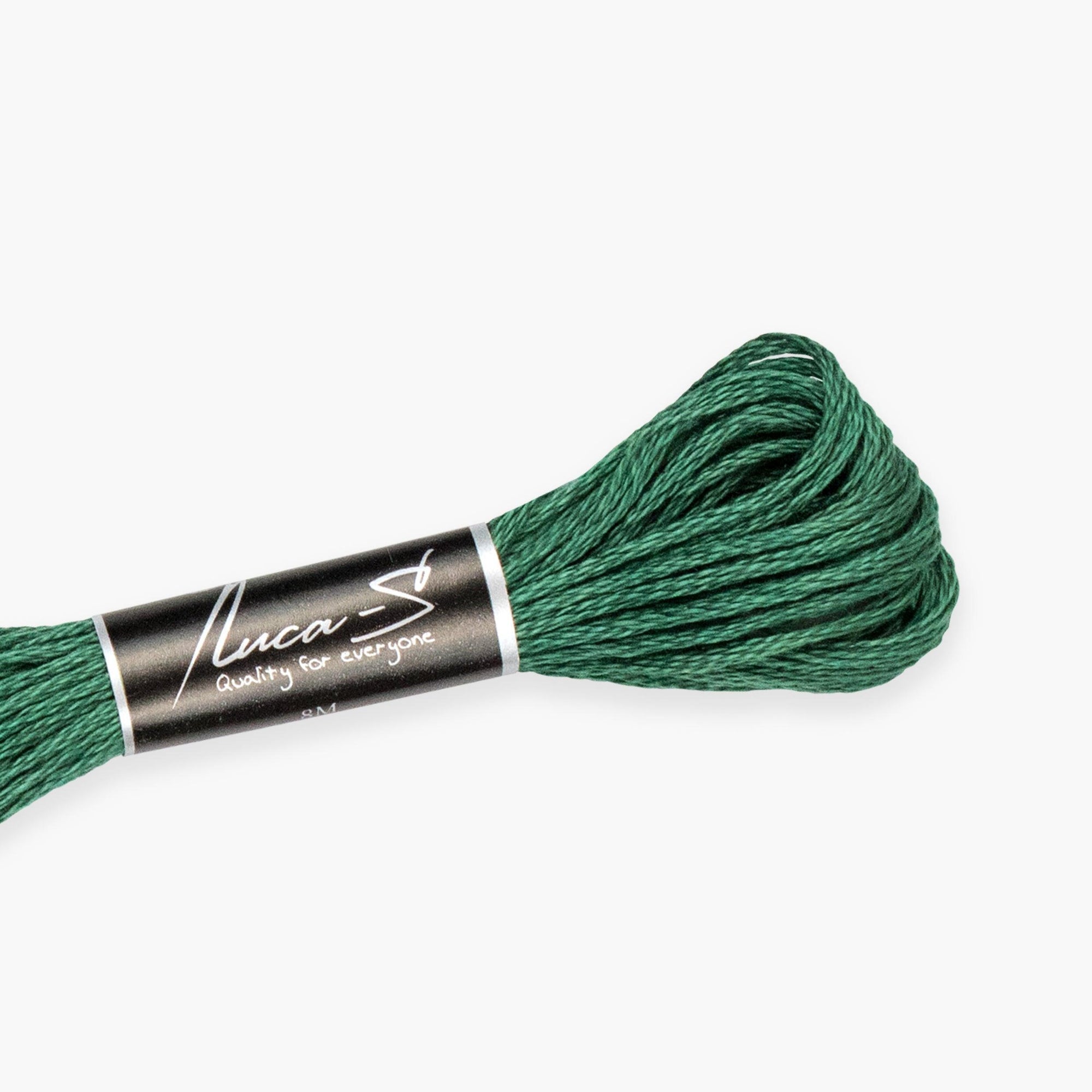 Stranded Cotton Luca-S Dark Green Stranded Cotton - HobbyJobby