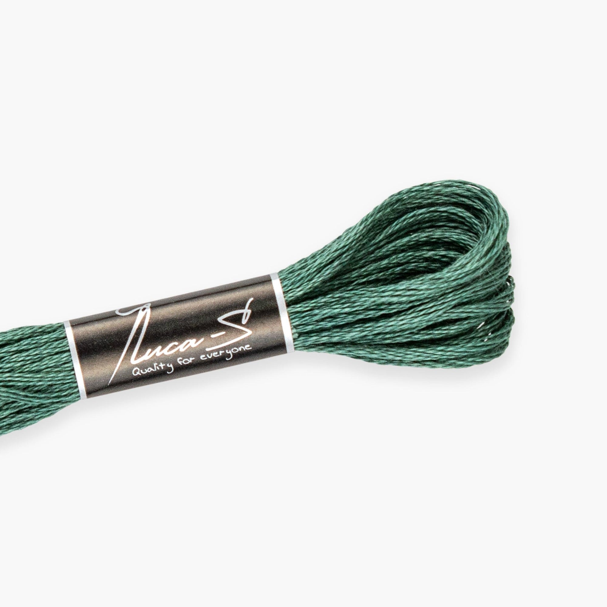 Stranded Cotton Luca-S Dark Green Stranded Cotton - HobbyJobby