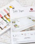 Table Topper - Cross Stitch Kit Table Cloth, FM026 - Luca - S Yarns