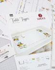 Table Topper - Cross Stitch Kit Table Cloth, FM026 - Luca - S Yarns