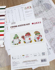 Toys Cross Stitch Kit Luca - S - Christmas Gnomes JK030 - Luca - S Yarns