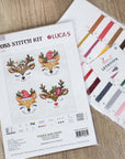 Toys Cross Stitch Kit Luca - S - Foxes and Deer JK032 - Luca - S Yarns