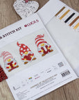 Toys Cross Stitch Kit Luca - S - Gnomes of Valentine's Day JK031 - Luca - S Yarns