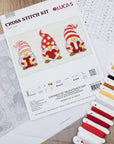 Toys Cross Stitch Kit Luca - S - Gnomes of Valentine's Day JK031 - Luca - S Yarns