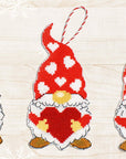 Toys Cross Stitch Kit Luca - S - Gnomes of Valentine's Day JK031 - Luca - S Yarns