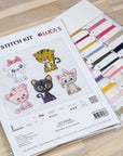 Toys Cross Stitch Kit Luca - S - Kittens JK033 - Luca - S Yarns