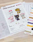 Toys Cross Stitch Kit Luca - S - Kittens JK033 - Luca - S Yarns