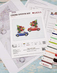 Toys Cross Stitch Kit Luca - S - The Gift Car, JK035 - Luca - S Yarns