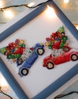 Toys Cross Stitch Kit Luca - S - The Gift Car, JK035 - Luca - S Yarns