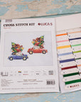 Toys Cross Stitch Kit Luca - S - The Gift Car, JK035 - Luca - S Yarns