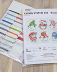 Toys Cross Stitch Kit Luca - S - Winter Toys, JK034 - Luca - S Yarns