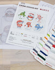 Toys Cross Stitch Kit Luca - S - Winter Toys, JK034 - Luca - S Yarns