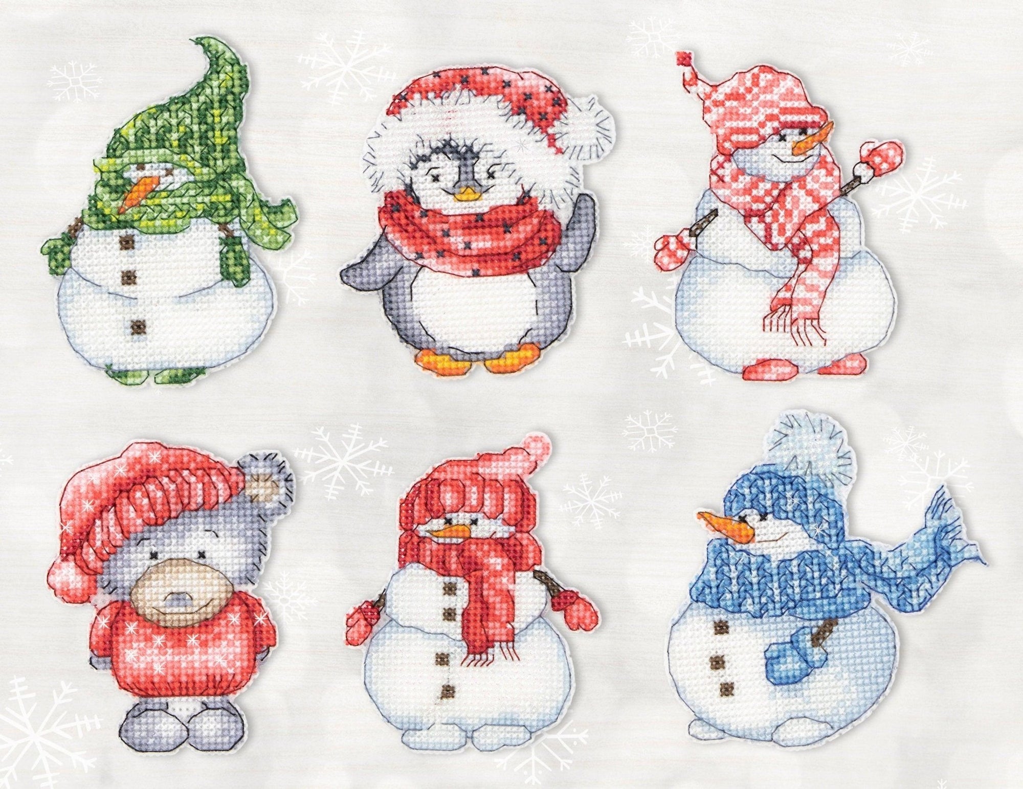 Toys Cross Stitch Kit Luca - S - Winter Toys, JK034 - Luca - S Yarns