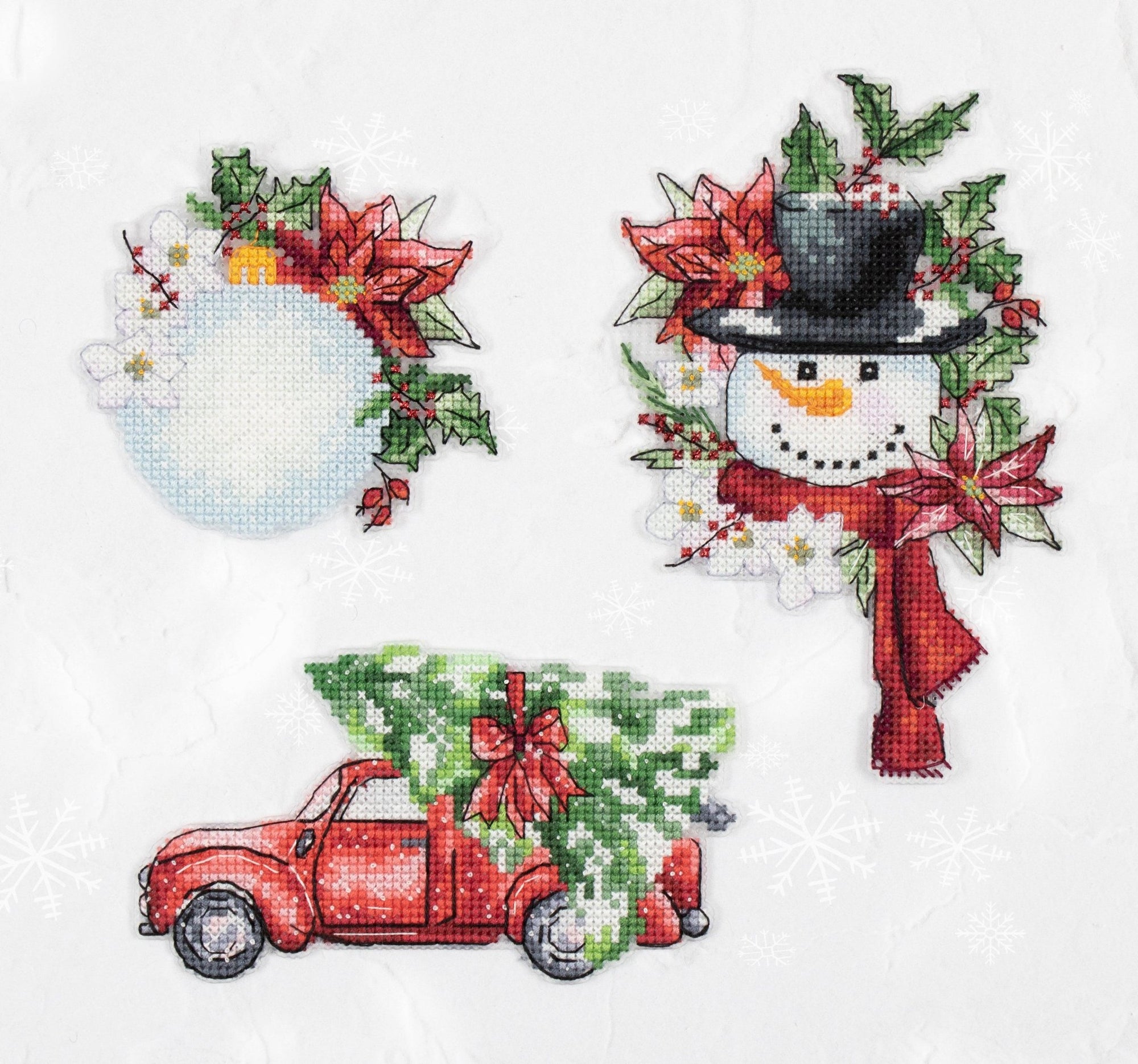 Toys Cross Stitch Kits - Christmas Toys, JK037 - Luca - S Yarns