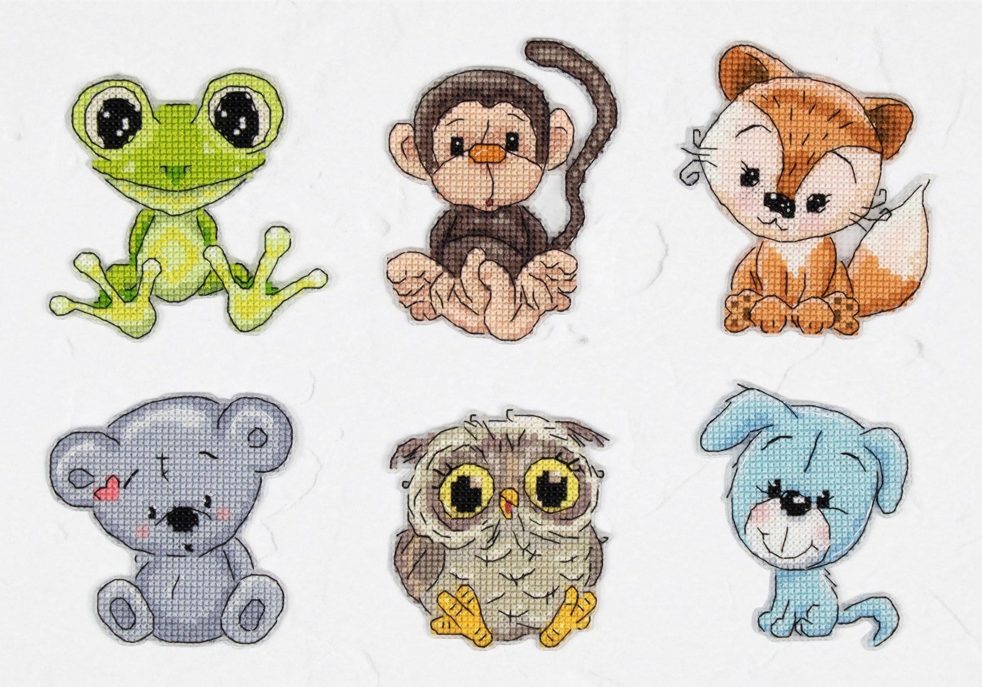 Toys Cross Stitch Kits - Friends 1, JK038 - Luca - S Yarns