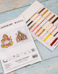 Toys Cross Stitch Kits - The Gnom & The House, JK036 - Luca - S Yarns