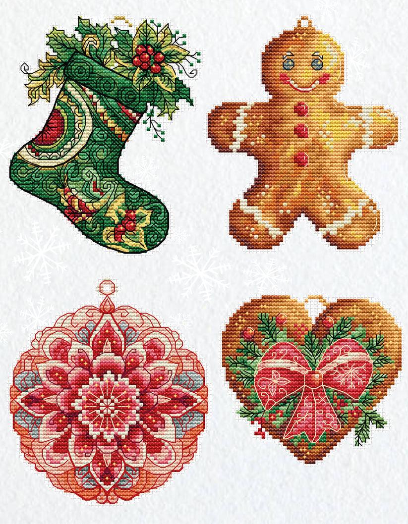 Toys Cross Stitch Kits - Winter Decorations, JK043 - Luca - S Yarns