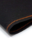 Zweigart Aida 16 Count Needlecraft Fabric Color 720 Black color Fabric - HobbyJobby